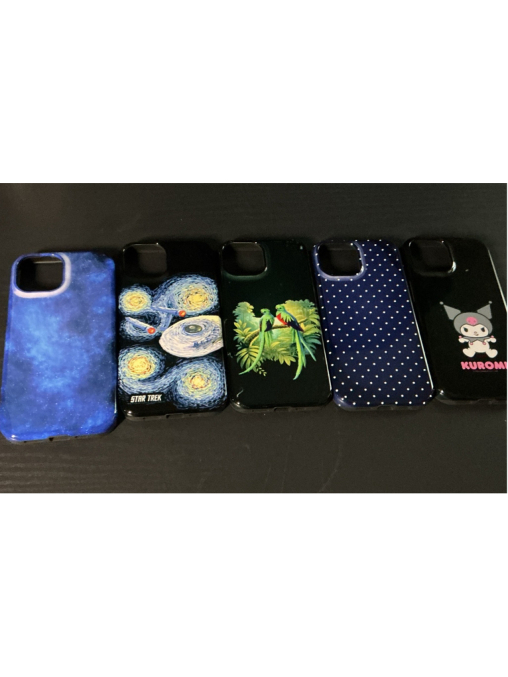 iPhone 14 Cases Lot Of 5, Kuromi, Star Trex, and More…Brand New..